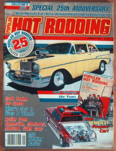 POPULAR HOT RODDING 1987 JAN - SPECIAL 25th ANNIVERSARY EDITION